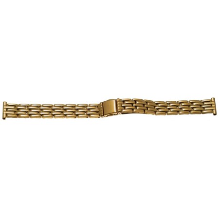 Bracelet de montre 14mm en Acier Gold Inoxydable Rowi Made In Germany
