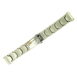 Bracelet de montre 18mm Métal avec Boucle déployante de Sureté
