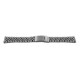 Bracelet de Montre Adaptable en largeur de 16 à 22mm en Acier Inoxydable