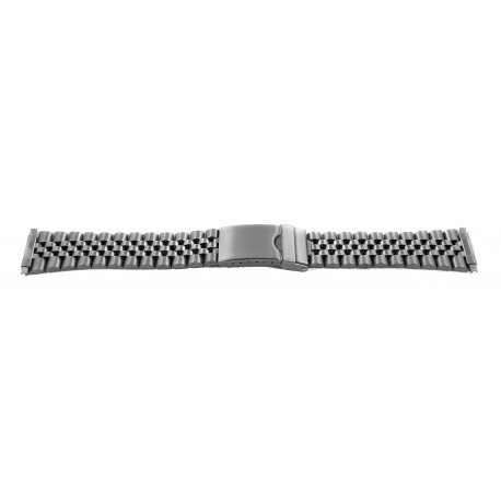 Bracelet de Montre Adaptable en largeur de 16 à 22mm en Acier Inoxydable