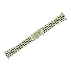 Bracelet de Montre Adaptable en largeur de 16 à 22mm en Acier Inoxydable