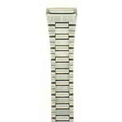 Bracelet de Montre 12mm en Acier Bicolor Boucle coulissante de sureté