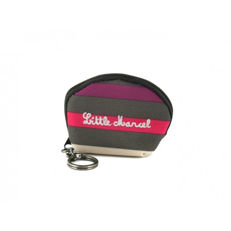 Porte Monnaie Little Marcel Polyester à Motifs Multicolores