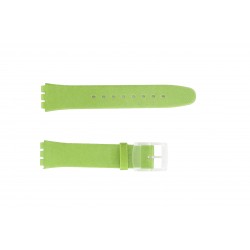 Bracelet de Montre 17mm Fantaisie Compatible pour Montre Swatch en PVC