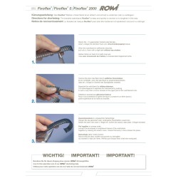 Bracelet Fixoflex S Acier Doré 12mm Anses fixes GA de 16mm