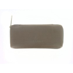 Trousse à Manucure en Simili Cuir Taupé Merino Windrose