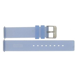 Bracelet Montre 18mm Bleu Silicone Rubber Anallergique