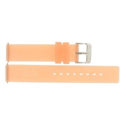 Bracelet de Montre 18mm Orange en Silicone Rubber