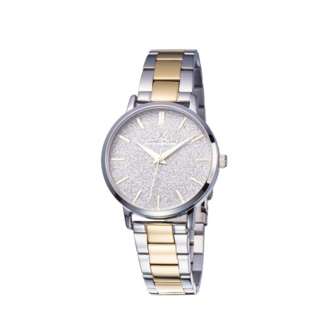 Montre Femme Quartz Alloy Argenté 34mm Daniel Klein DK-11800-3