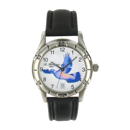 Montre Cadran Décor Palombe Analogique Quartz 5ATM Made in France