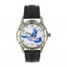 Montre Cadran Décor Palombe Analogique Quartz 5ATM Made in France