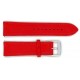 Bracelet de Montre 22mm Cuir Rouge Cuir de Veau Waterproof Fabrication Artisanale