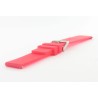 Bracelet de Montre 14mm Rouge en Silicone Rubber