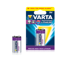 Pile 9 Volts 6LR61 Lithium 1200mAh Varta®