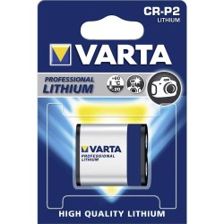 Pile CR-2 6V Lithium VARTA