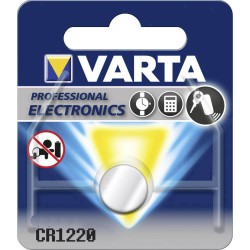 Pile Bouton CR1220 Lithium 3 Volts 35 mAh Varta®
