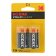 2 Piles LR14 C Baby Alcaline Xtralife 1.5 Volts Kodak®