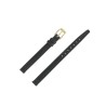 Bracelet de montre 08mm Noir Extra Long en Cuir