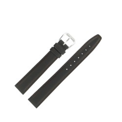 Bracelet de montre en Cuir de vachette classic 12mm Noir