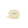 Porte-Monnaie en Simili-Cuir Beige pour Femme