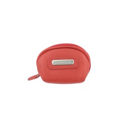 Porte-Monnaie Orange en Simili Cuir