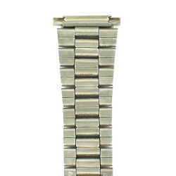 Bracelet de Montre Long Adaptable en largeur de 16 à 22mm en Acier Inoxydable