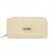 Porte-Monnaie Beige en Simili Cuir