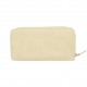 Porte-Monnaie Beige en Simili Cuir