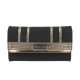 Porte-Monnaie Compagnon Noir Mat en Simili Cuir