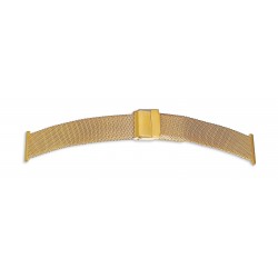 Bracelet de Montre 20mm Acier Gold HiTec Maille Milanaise Rowi-Fixoflex®