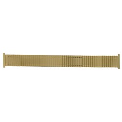 Bracelet de Montre 16/20mm Extensible en Acier Doré Inoxydable FixoStar