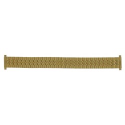 Bracelet de Montre 17/21mm Extensible en Acier Doré Inoxydable FixoStar