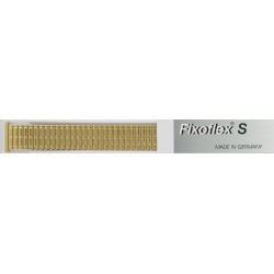 Bracelet Fixoflex S Acier Doré 12mm Anses Fixes GA de 16mm