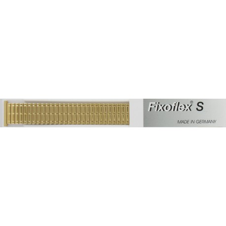 Bracelet Fixoflex S Acier Doré 16mm Anses fixes GA de 20mm