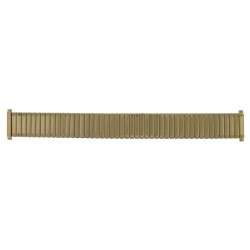 Bracelet Montre Adaptable de 16 à 20mm Fixoflex S Acier Doré Original ROWI FIXOFLEX