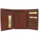 Porte-Monnaie Marron en Simili Cuir