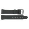 Bracelet de Montre PVC 18mm Noir 