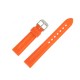 Bracelets de Montre 18mm Silicone Orange Sport