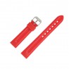 Bracelets de Montre 18mm Silicone Rouge Sport