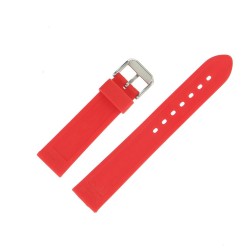 Bracelets de Montre 20mm Silicone Rouge Sport