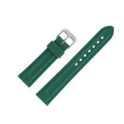 Bracelets de Montre 20mm Silicone Vert Sport