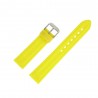 Bracelets de Montre 20mm Silicone Jaune Sport