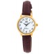 Montre Femme Quartz Metal doré 3 ATM Q&Q By Citizen C155J114