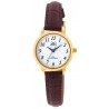 Montre Femme Quartz Metal doré 3 ATM Q&Q By Citizen C155J114