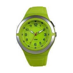 Montre Femme Analogique Verte en Silicone 10 ATM Xonix QT-002