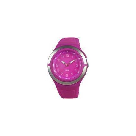 Montre Femme Analogique Rose en Silicone 10 ATM Xonix QT-004