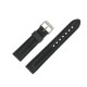 Bracelets de Montre 20mm Silicone Noir Sport