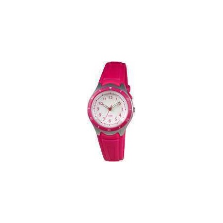 Montre Enfant Analogique Fuchsia en Polymère 10 ATM Xonix PFA-006