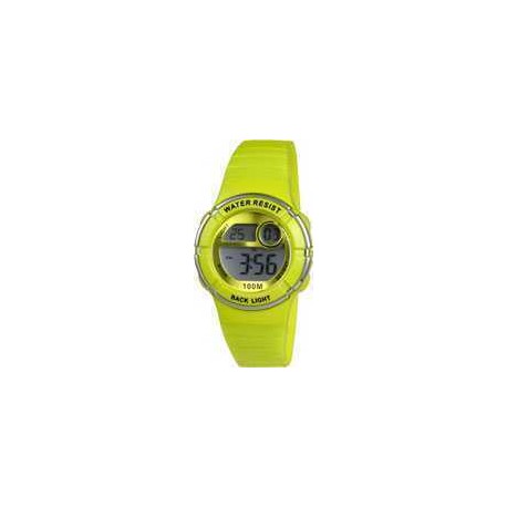 Montre Enfant Digital Verte en Silicone 10 ATM Xonix KE-003