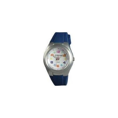 Montre Enfant Analogique Bleu en Silicone 10 ATM Xonix PY-105